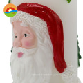 Old man shaped art christmas candle custom scented candle making wax